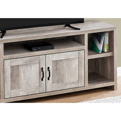 60'' TV STAND M2743 -  Taupe / Black