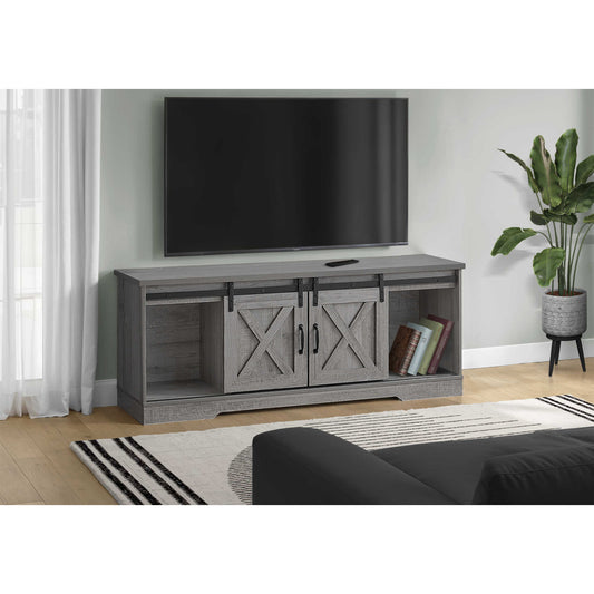 60'' TV STAND M2746 -  Grey / Brown / Dark Taupe