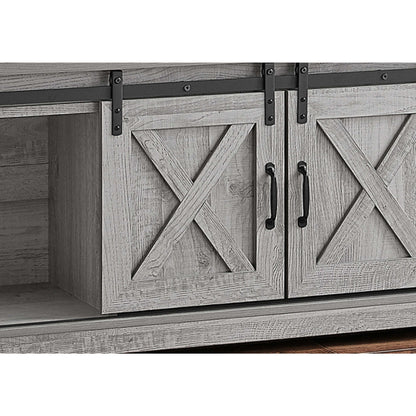 60'' TV STAND M2746 -  Grey / Brown / Dark Taupe