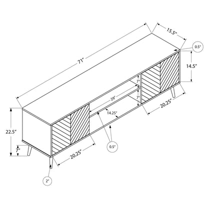 72'' TV STAND M2781