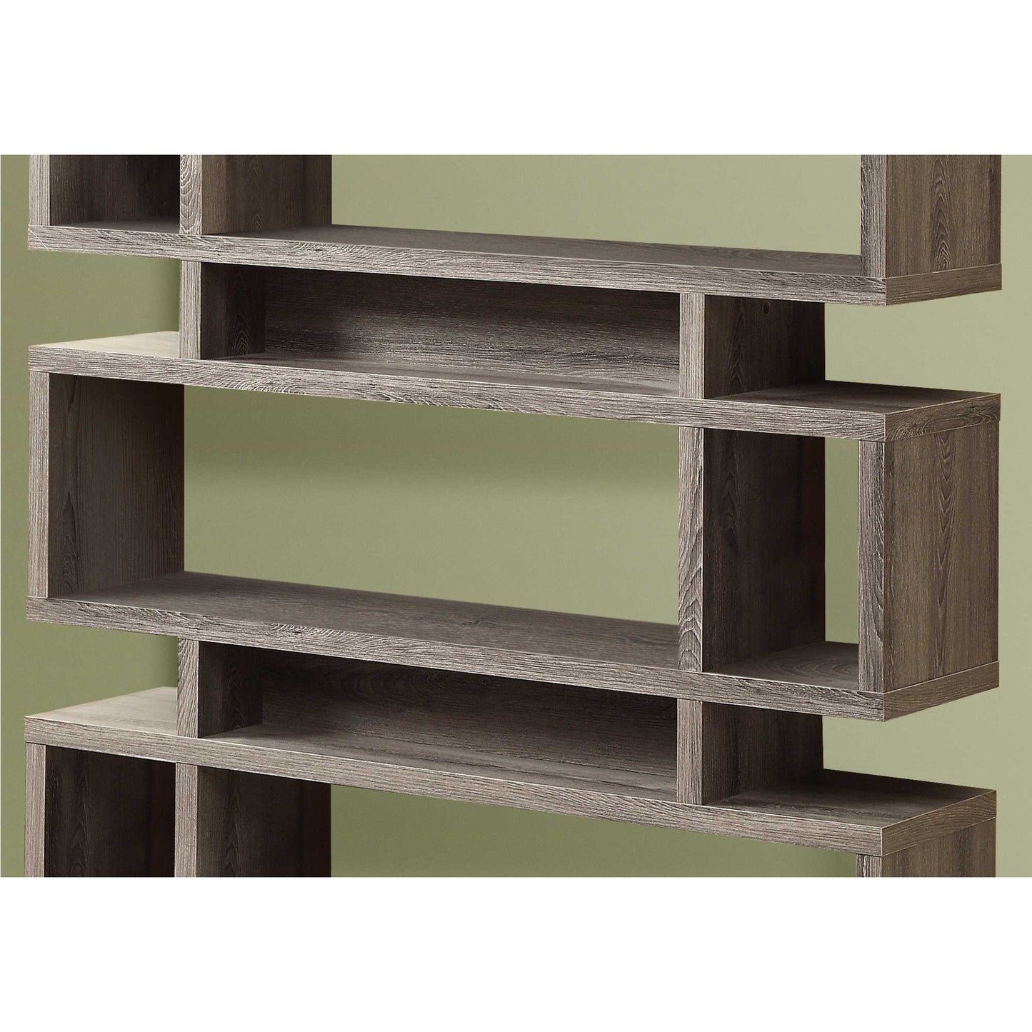 55" BOOKCASE M3251 - Dark Taupe
