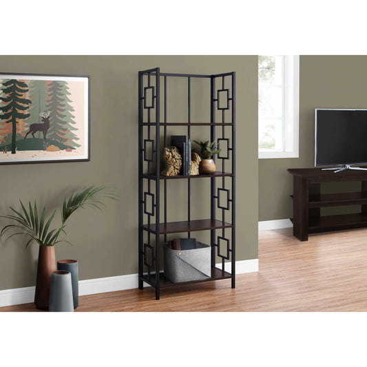 62" BOOKCASE M3617 - Espresso