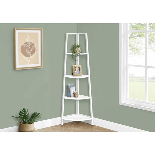 60" BOOKCASE M3665 - White