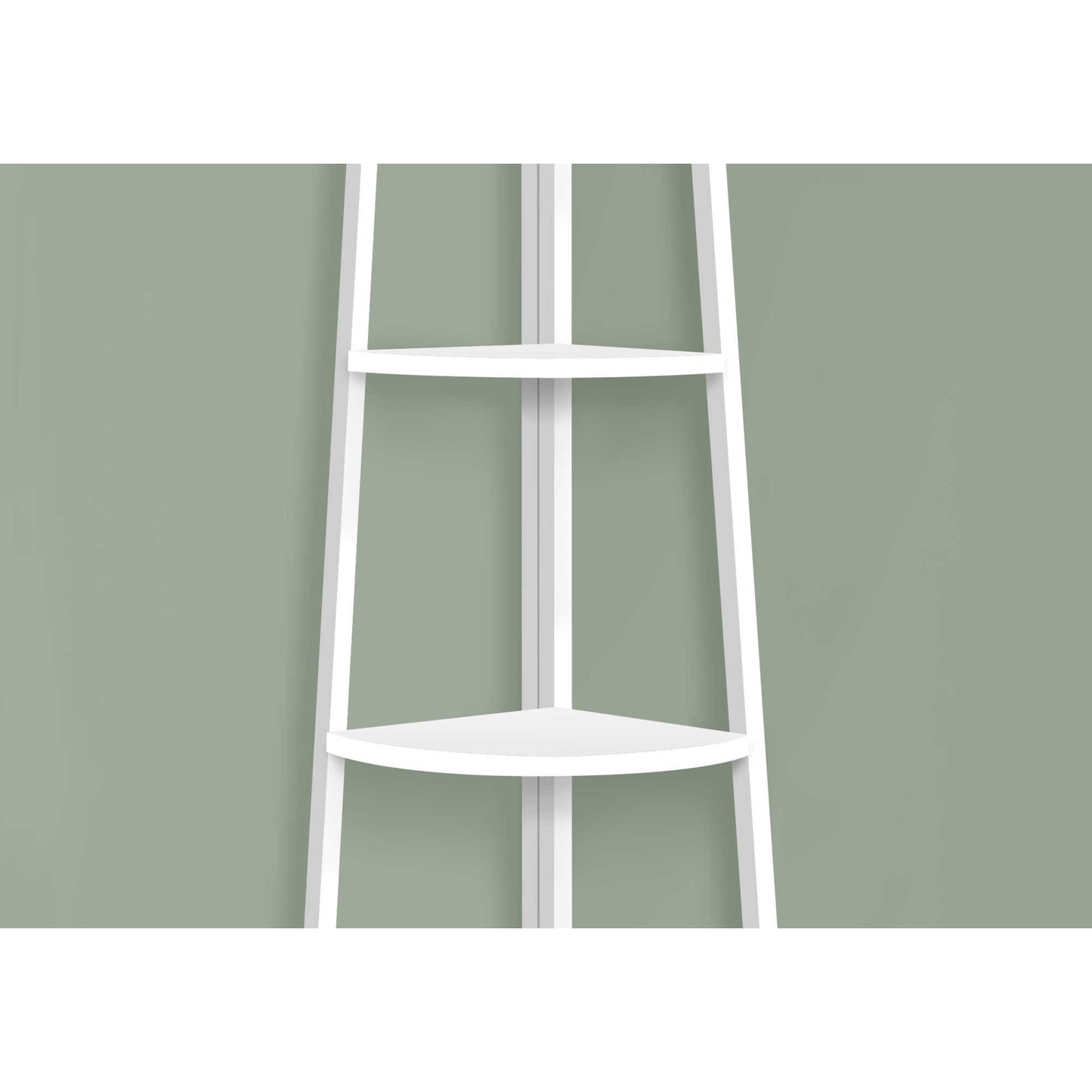 60" BOOKCASE M3665 - White