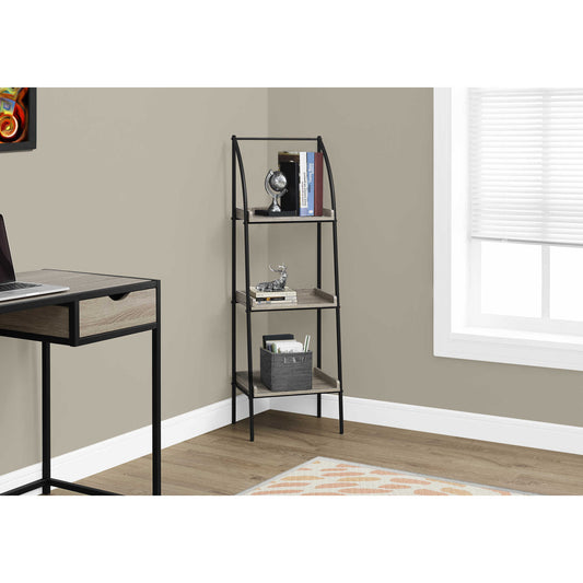 48" BOOKCASE M7228 - Dark Taupe