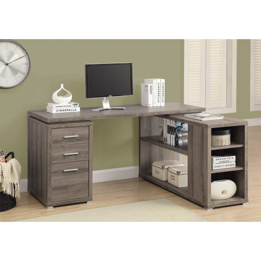 OFFICE DESK M7319 - Dark Taupe
