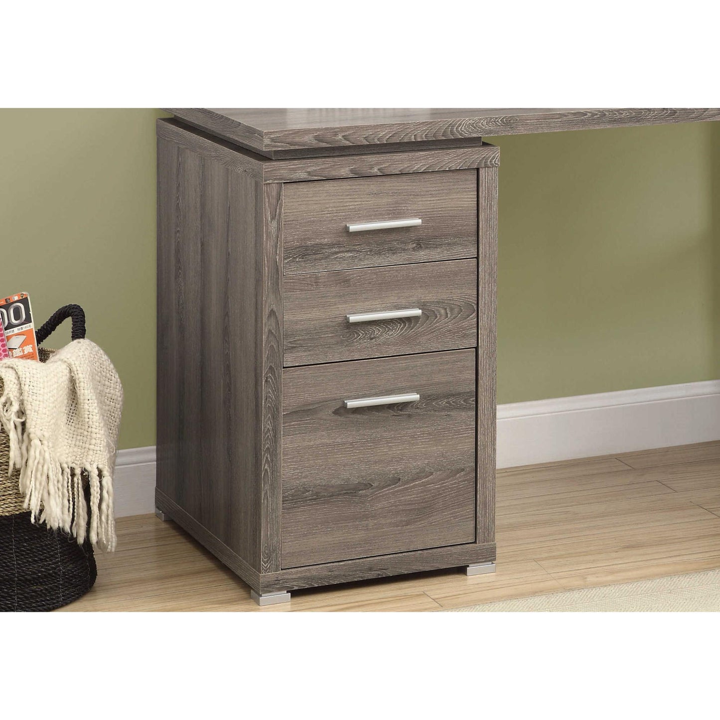 OFFICE DESK M7319 - Dark Taupe