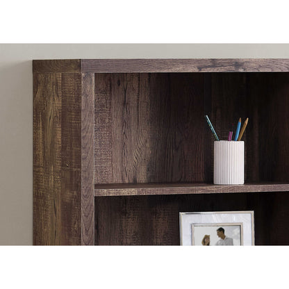 48" BOOKCASE M7404 - Brown / Grey / Taupe