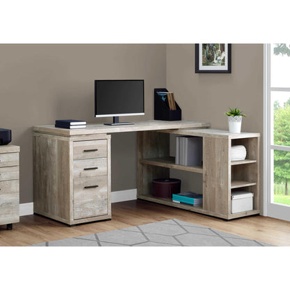 OFFICE DESK M7422 - Taupe Reclaimed Wood