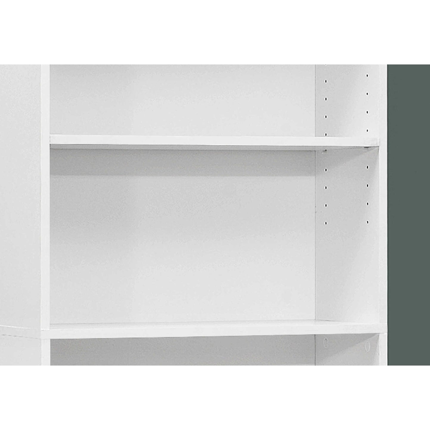72" BOOKCASE M7470 - White / Grey / Dark Taupe / Espresso