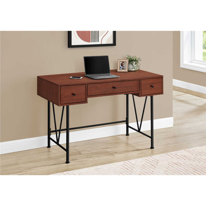 OFFICE DESK M7672 - Light Reclaimed Wood / Walnut / Cherry