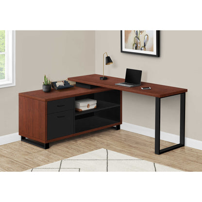 OFFICE DESK M7716 - Black / White / Cherry / Reclaimed / Grey / Modern Grey / Espresso