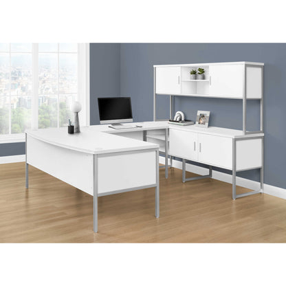 OFFICE DESK M7726 - Grey / White