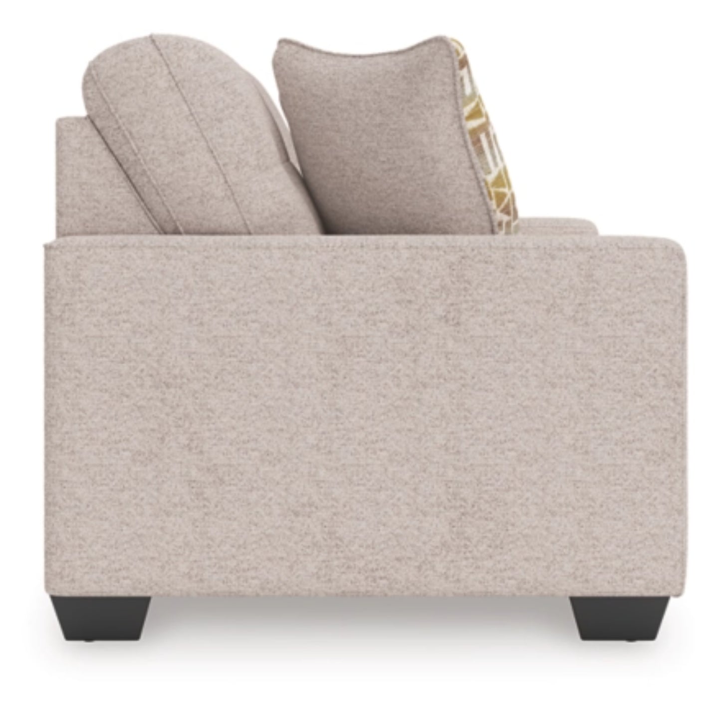 Larimer Loveseat - Stone / Iron