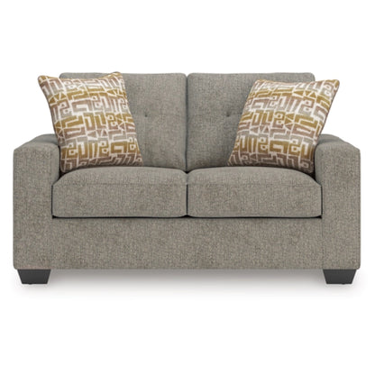Larimer Loveseat - Stone / Iron