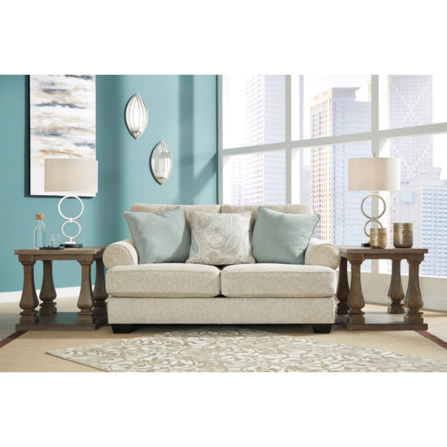 Monaghan Loveseat - Sandstone