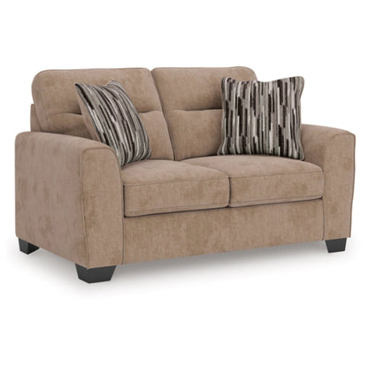 Olten Loveseat - Mocha / Graphite