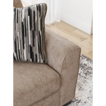 Olten Loveseat - Mocha / Graphite