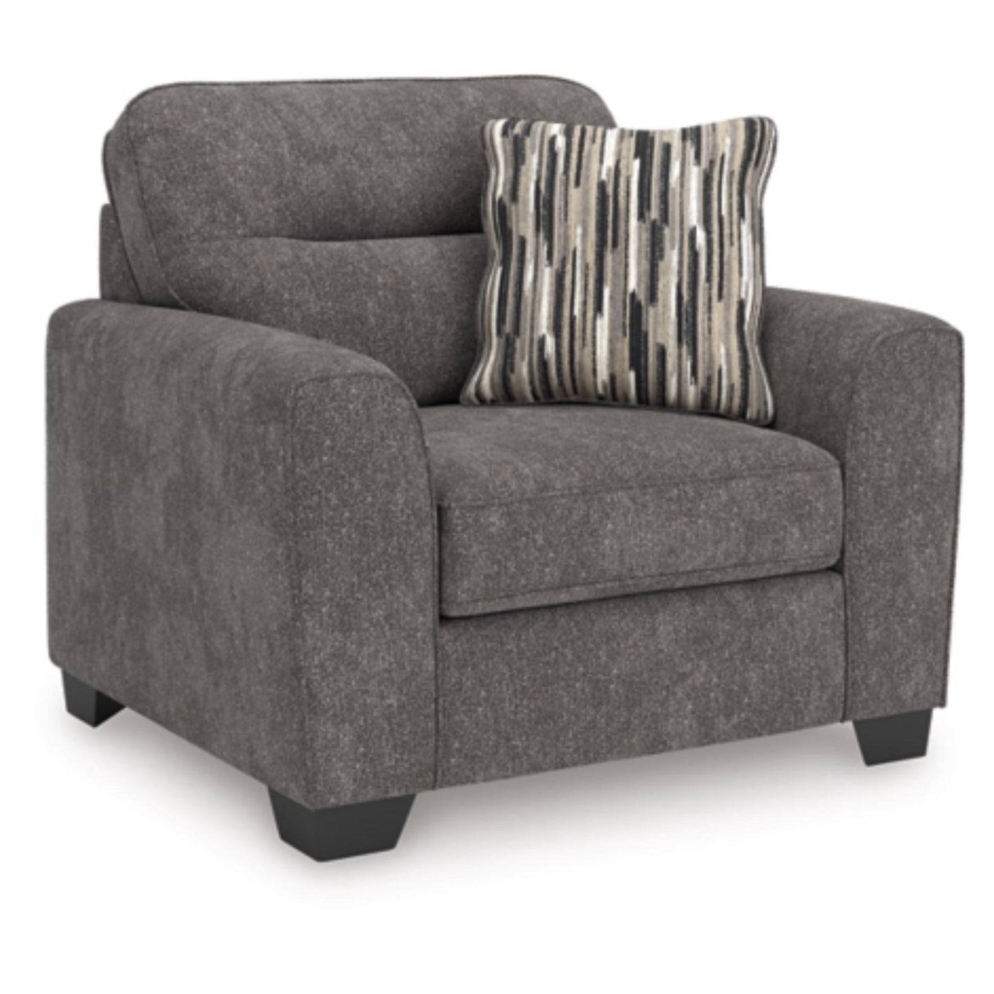 Olten Chair and a Half - Mocha / Graphite