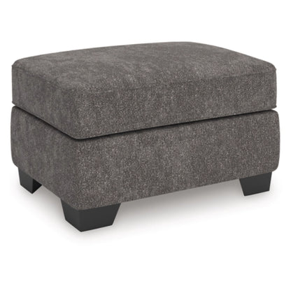 Olten Ottoman - Mocha / Graphite