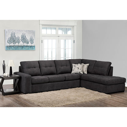 PennyLane 2-Piece Sectional 9883 -  Silver / Anthracite