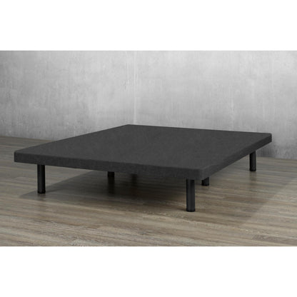 Solid Wood Base with adjustable legs R112 - Black