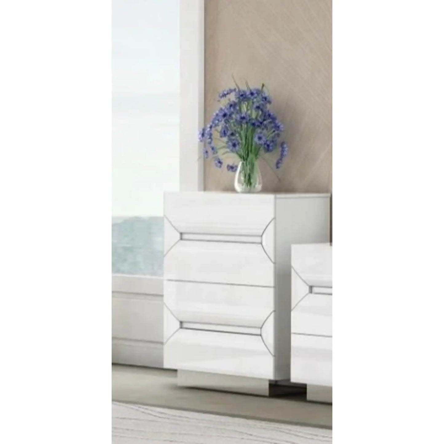 Cypress Bedroom Set B1071 (White)