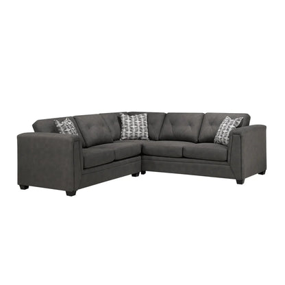 Kingston 2-Piece Sectional 9822  - Charcoal