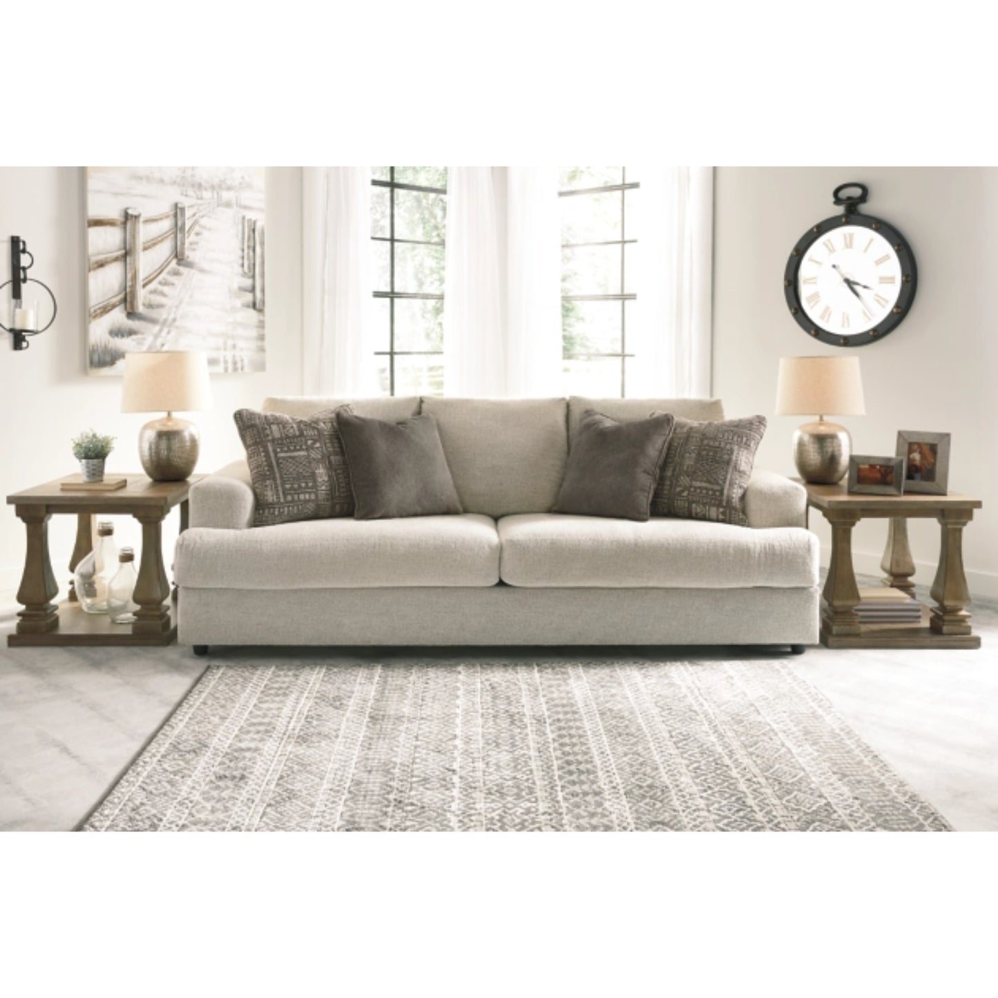 Soletren Sofa - Stone / Ash