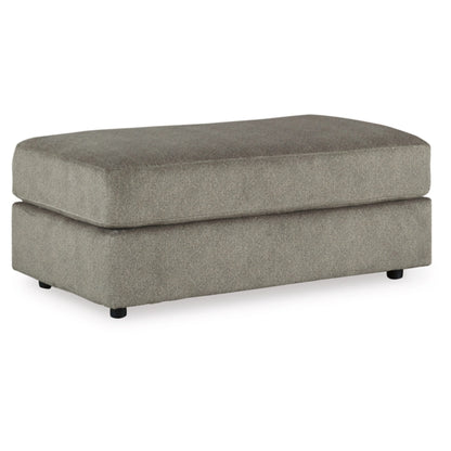 Soletren Oversized Accent Ottoman - Stone / Ash