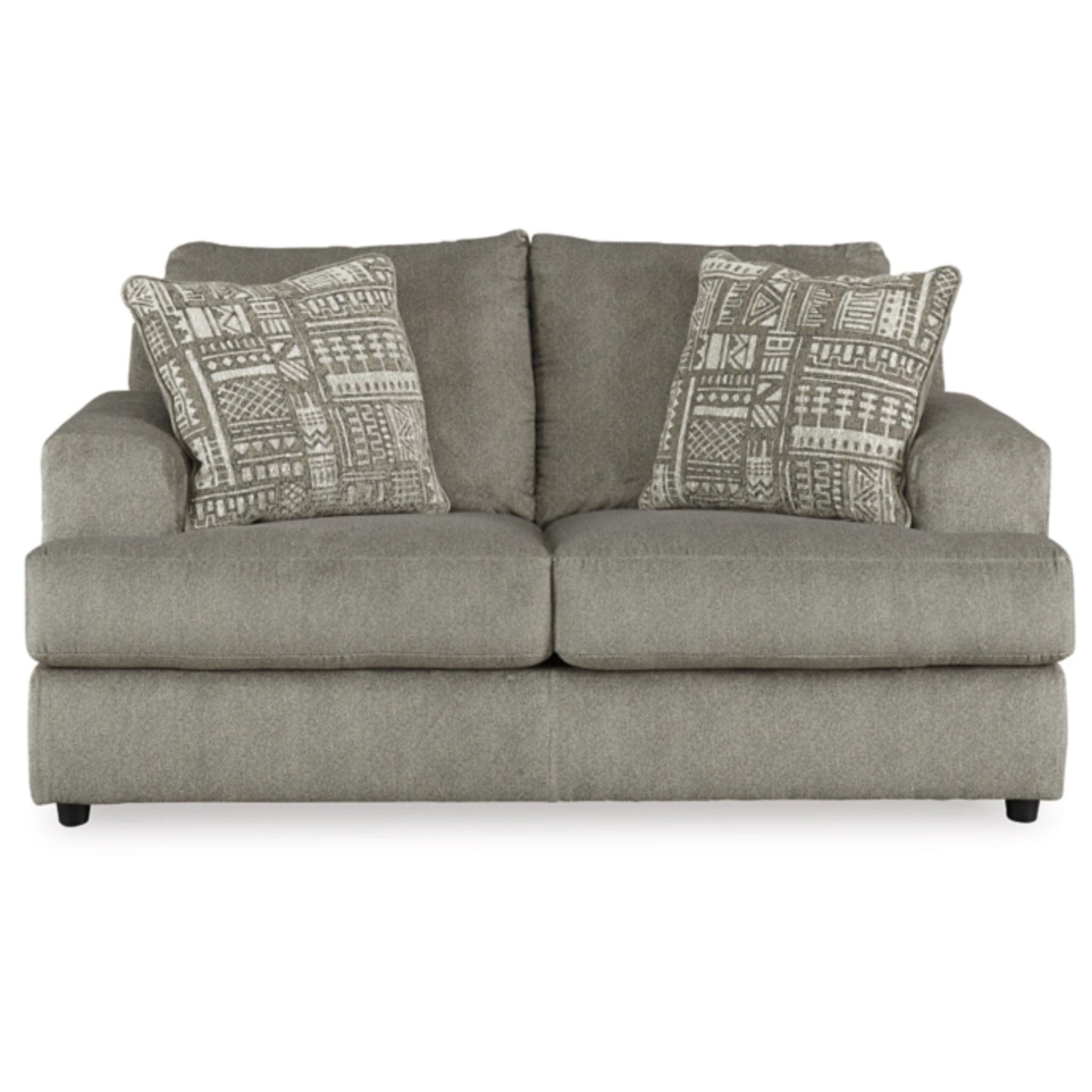 Soletren Loveseat - Stone / Ash