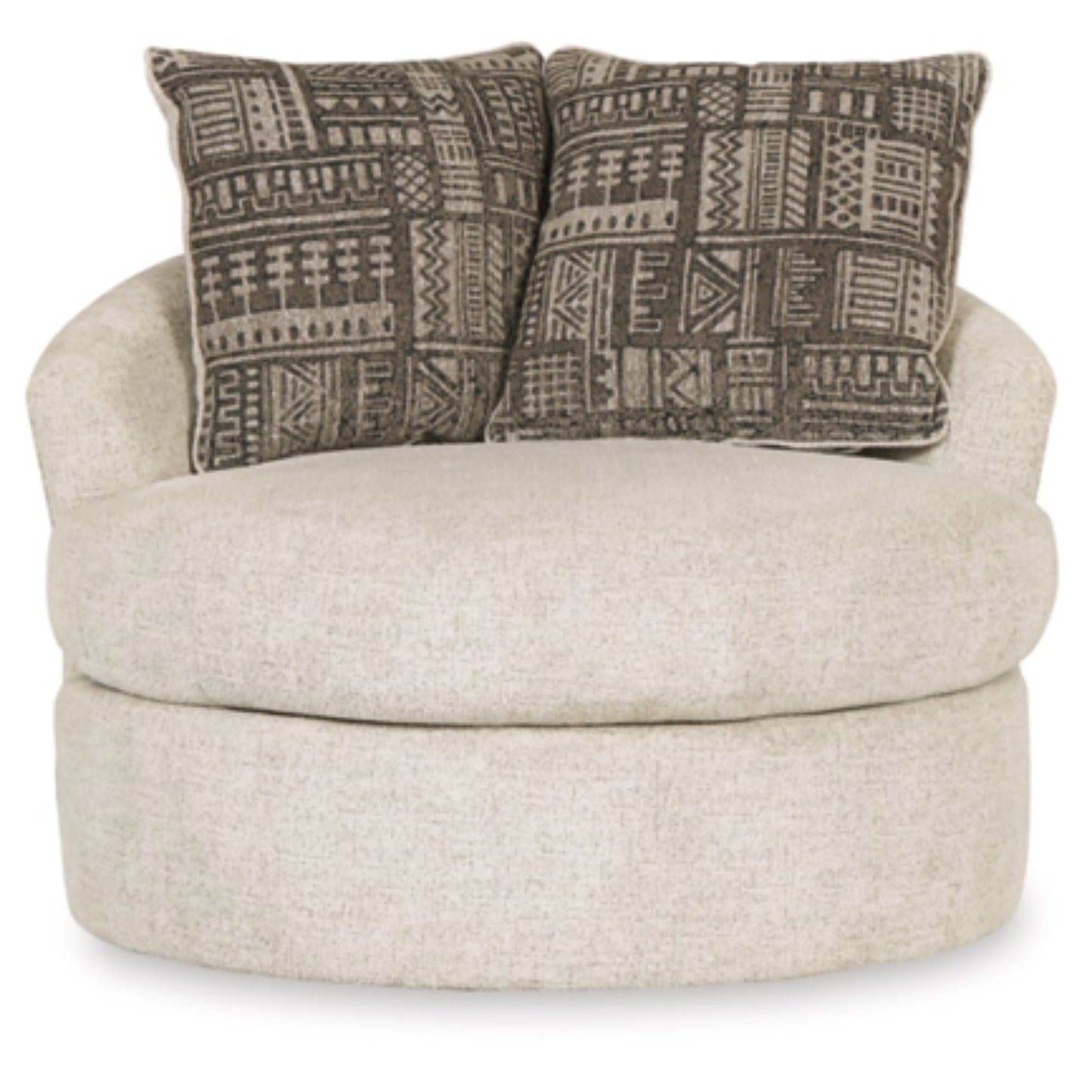 Soletren Swivel Accent Chair - Stone