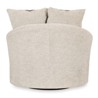Soletren Swivel Accent Chair - Stone