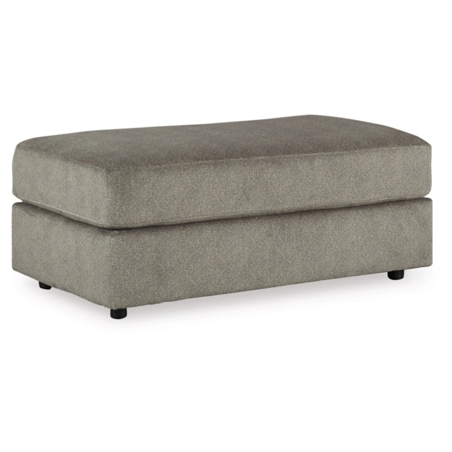 Soletren Oversized Accent Ottoman - Stone / Ash