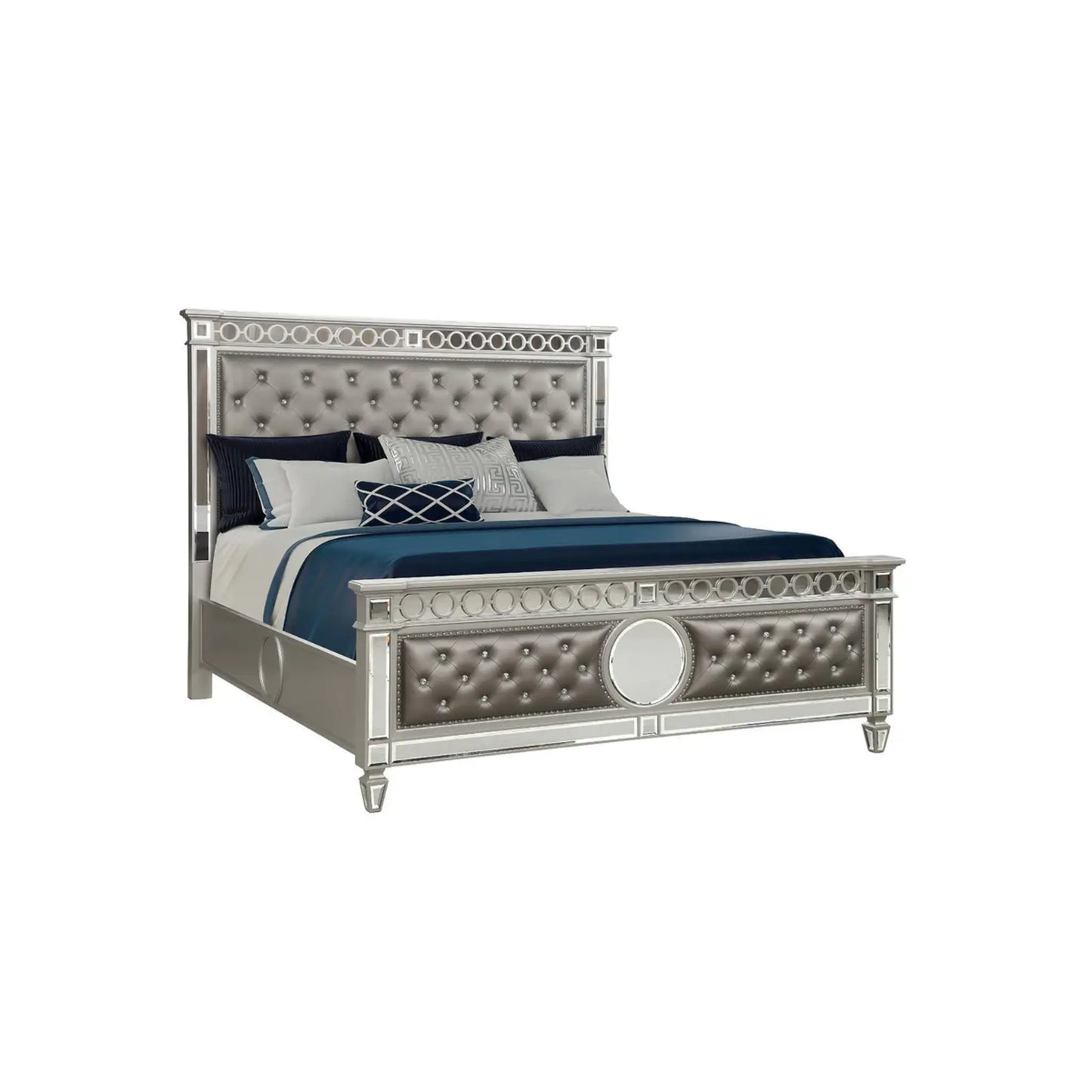 Symphony Bedroom Set B1937 (Silver)