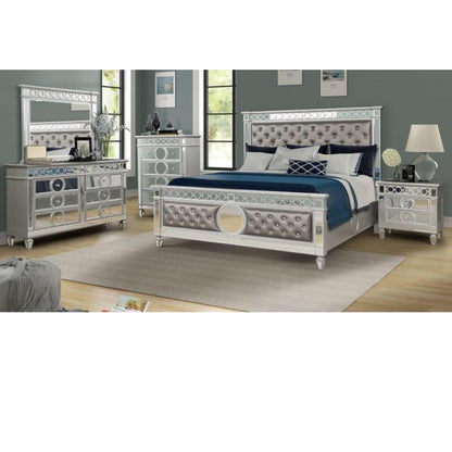 Symphony Bedroom Set B1937 (Silver)