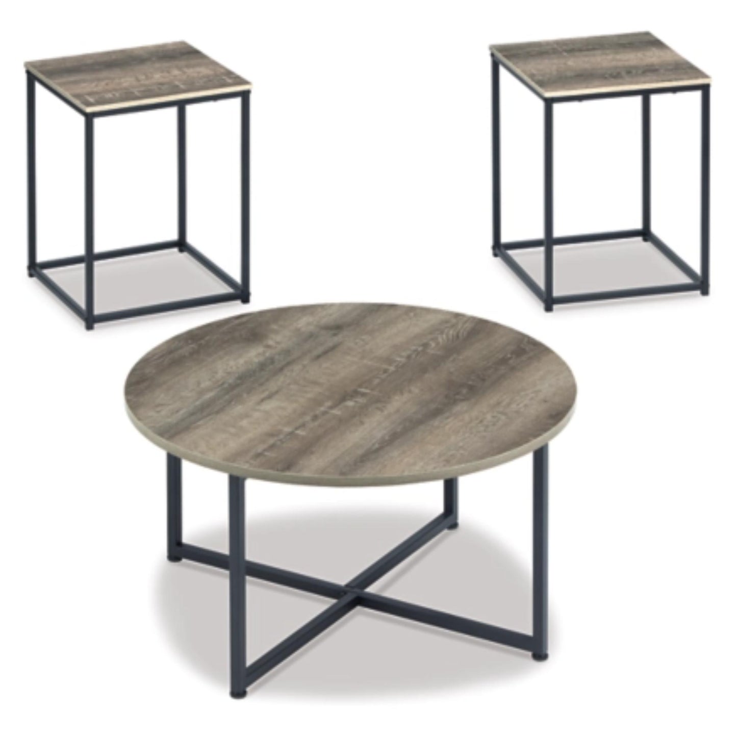 Wadeworth 3pc Occasional Table Set - Two - Tone