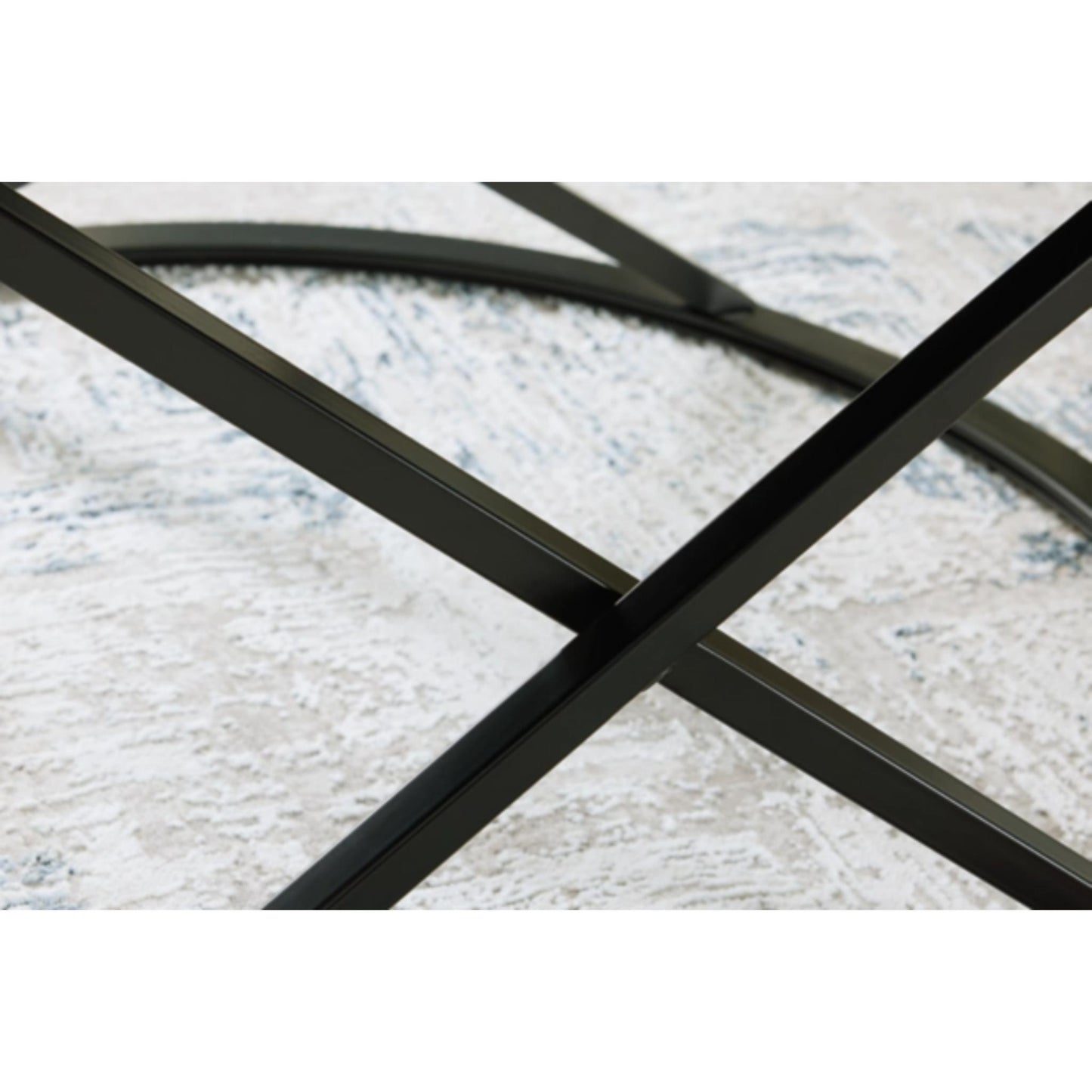 Cassbryn 3pc Occasional Table Set - Brown & Black