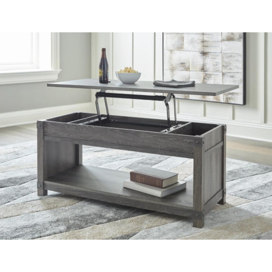 Freedan Rect Lift Top Cocktail Table