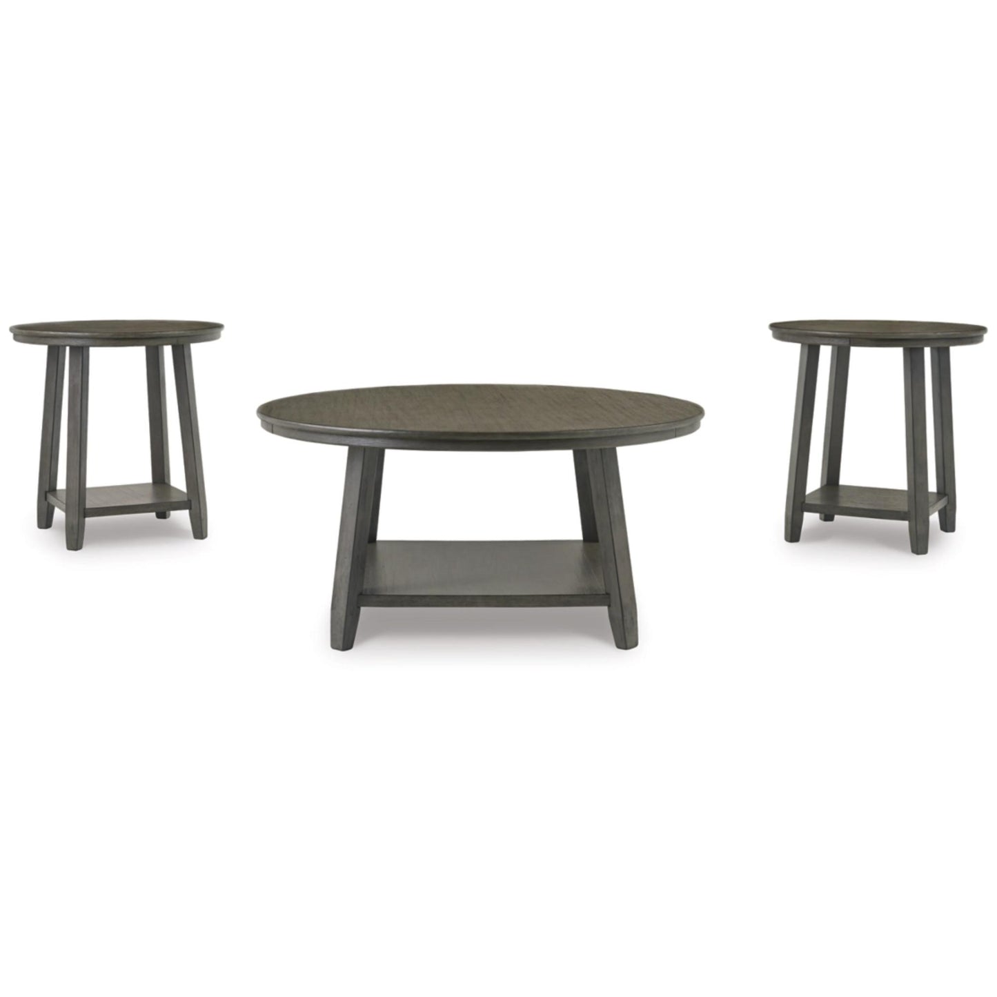 Caitbrook 3pc Occasional Table Set - Gray