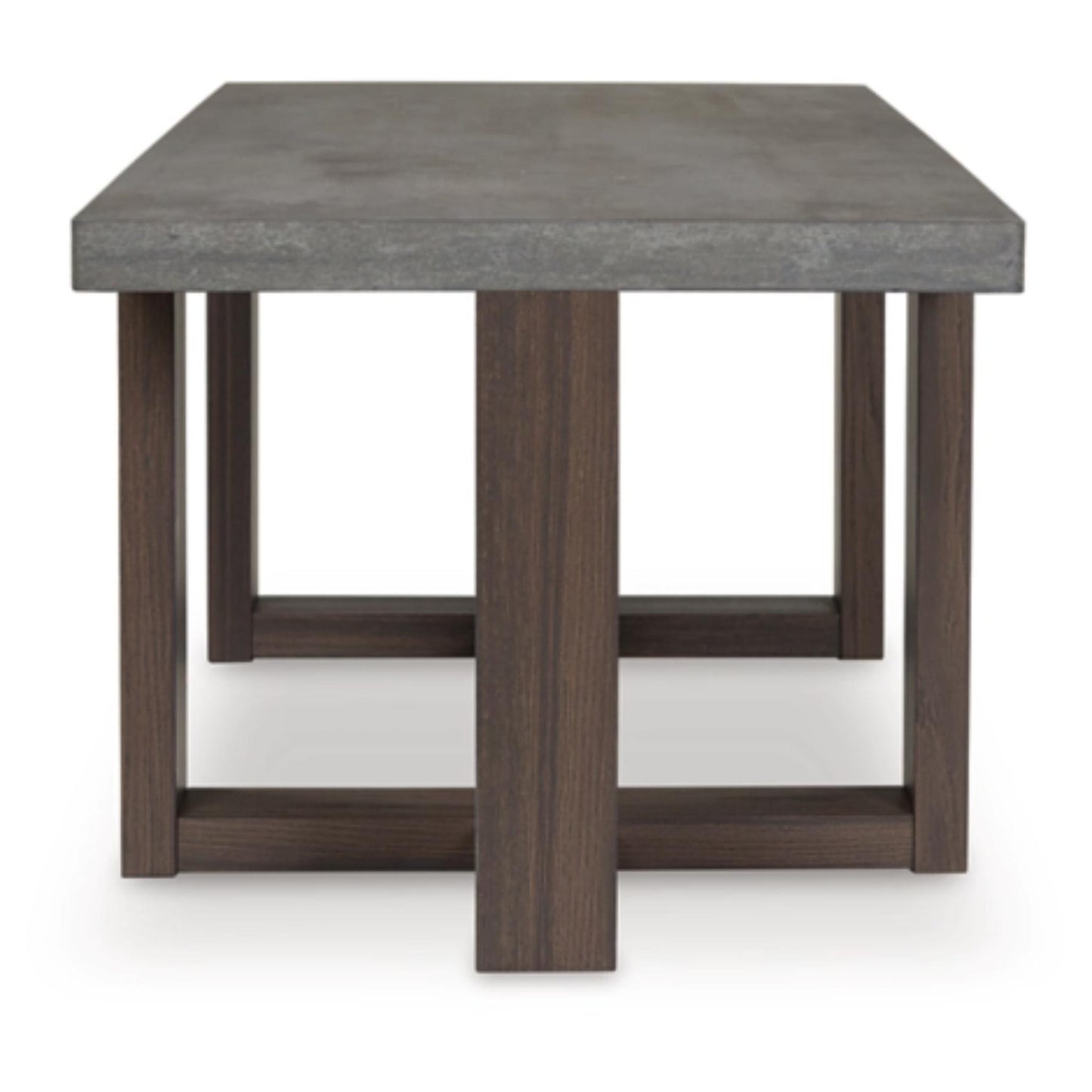 Dynnford 3pc Occasional Table Set - Gray & Brown