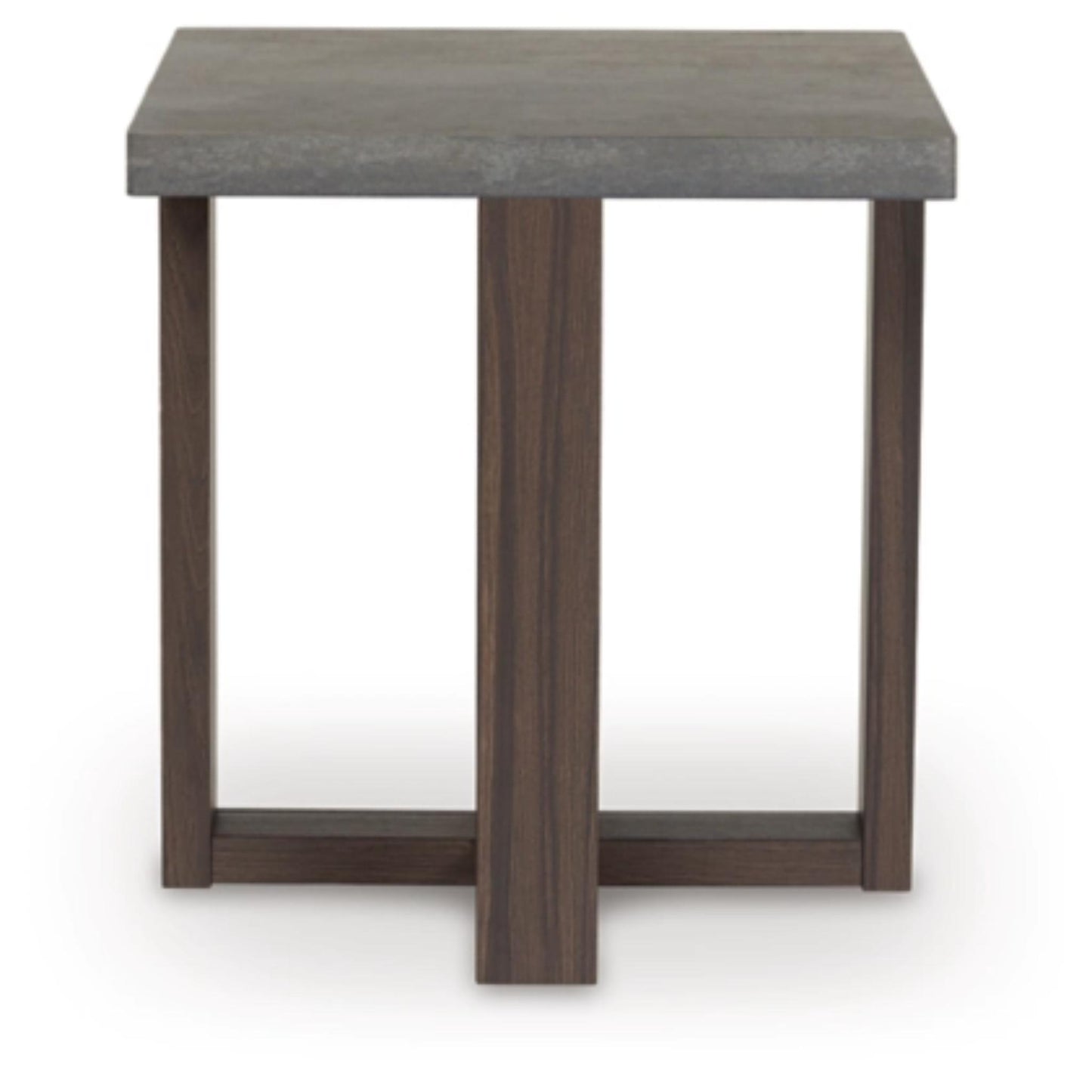 Dynnford 3pc Occasional Table Set - Gray & Brown