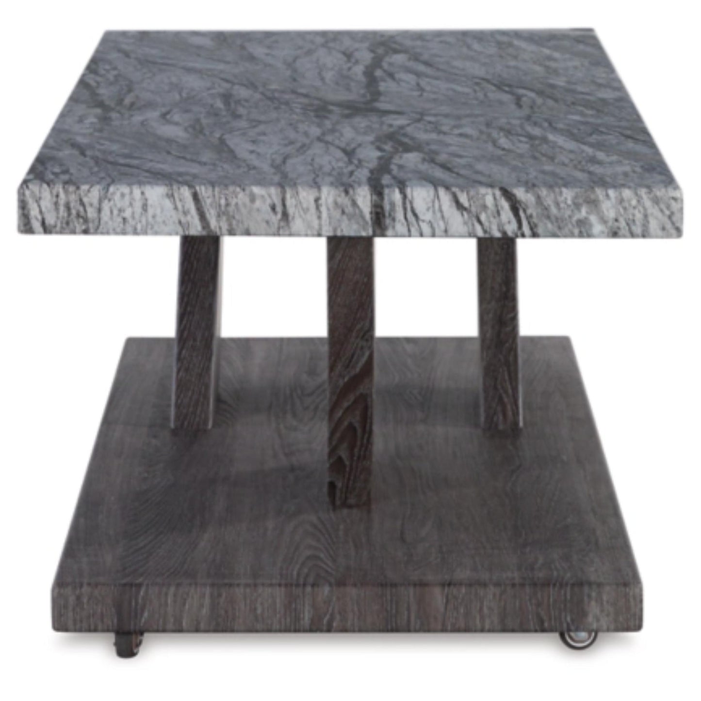 Bensonale 3pc Occasional Table Set - Brown & Gray