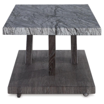 Bensonale 3pc Occasional Table Set - Brown & Gray