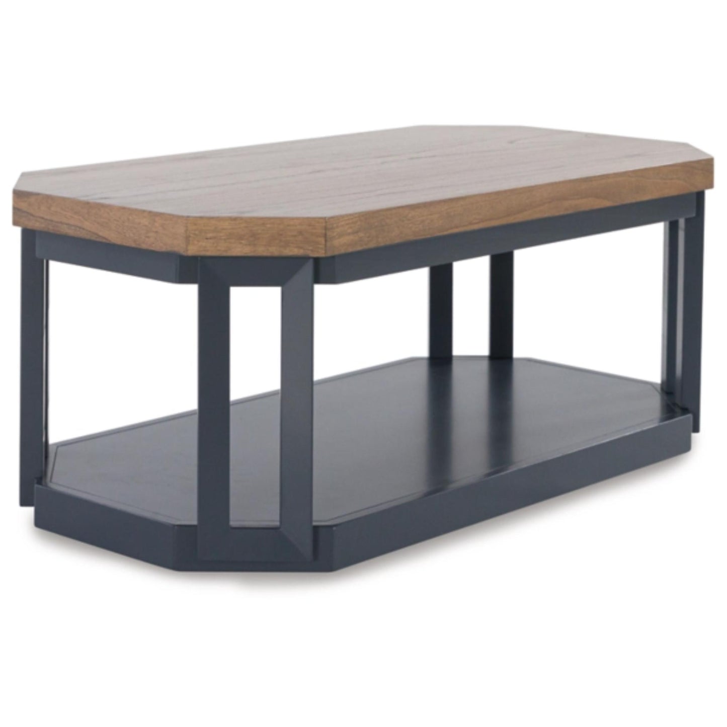 Landocken 3pc Occasional Table Set - Brow & Blue