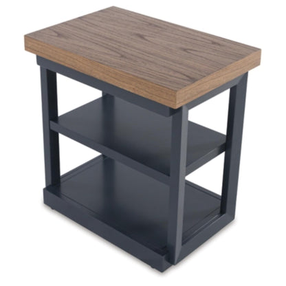 Landocken 3pc Occasional Table Set - Brow & Blue