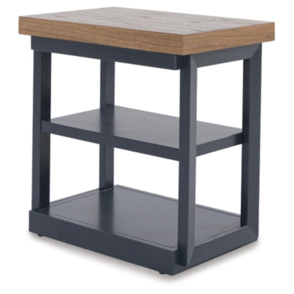 Landocken 3pc Occasional Table Set - Brow & Blue