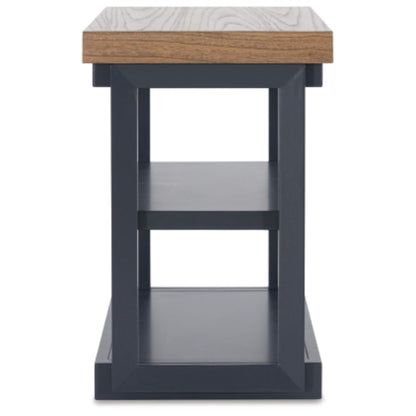 Landocken 3pc Occasional Table Set - Brow & Blue