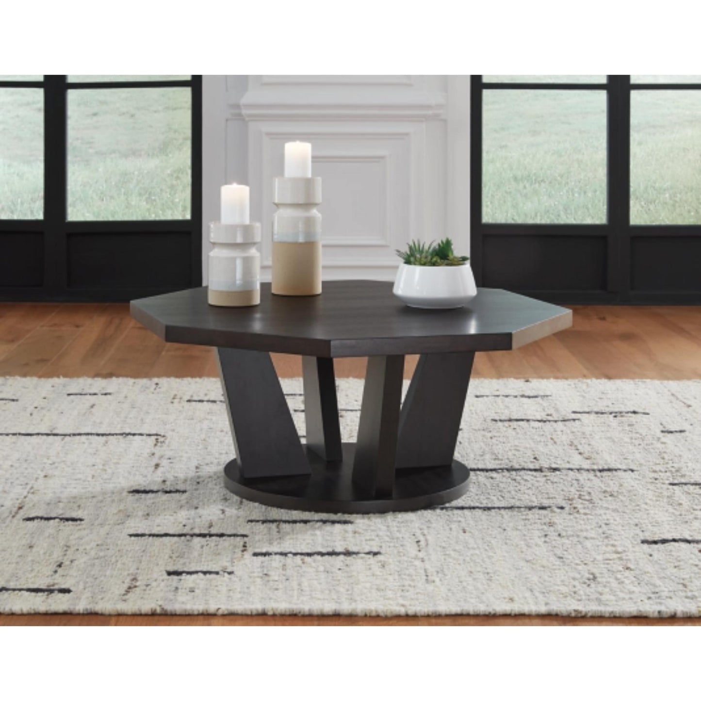Chasinfield Octagon Cocktail Table