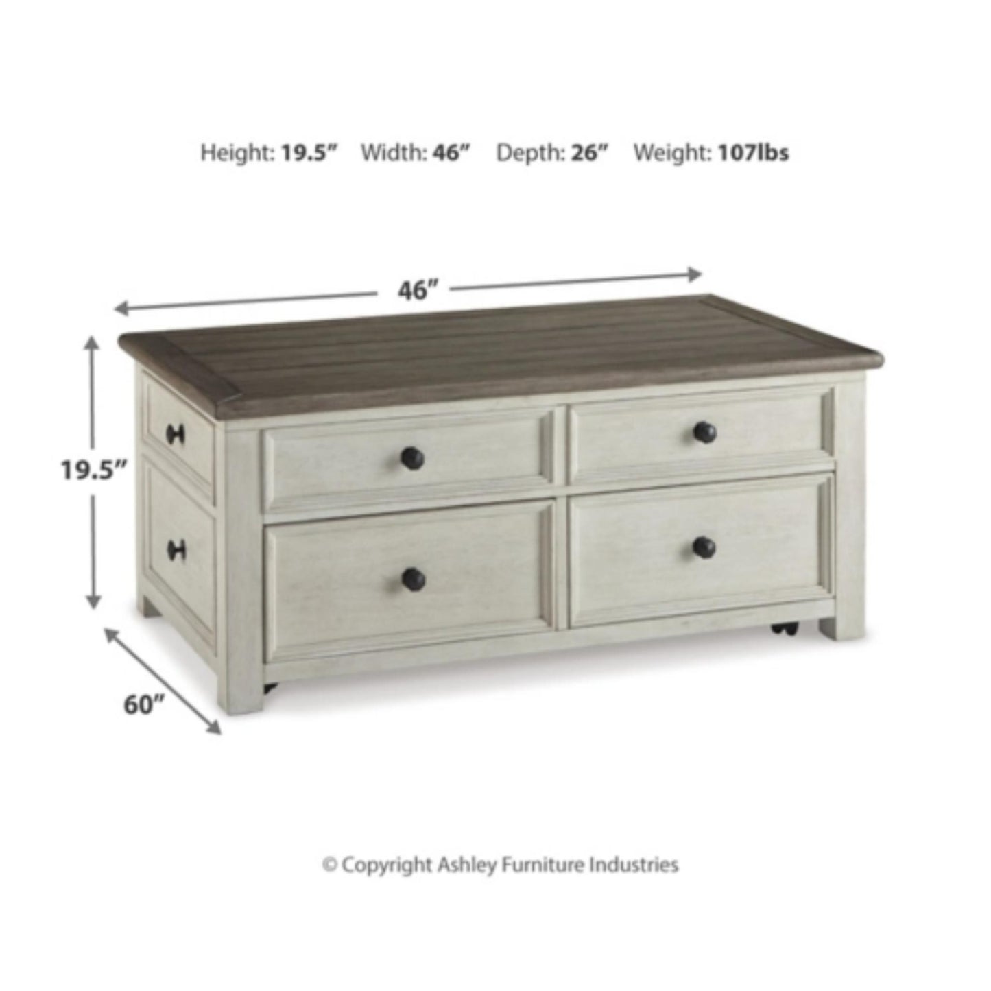 Bolanburg Lift Top Cocktail Table